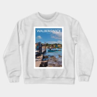 Walberswick Ferry Suffolk England Crewneck Sweatshirt